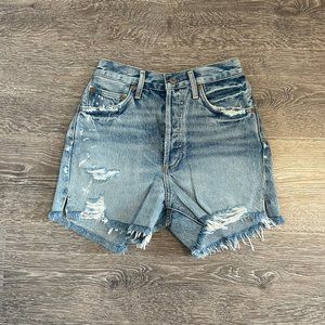AGOLDE Parker Denim Short
